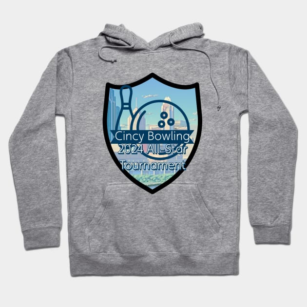 Cincy Bowling All Star Tournament Hoodie by MWH Productions